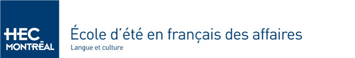 École d'été en français des affaires Logo